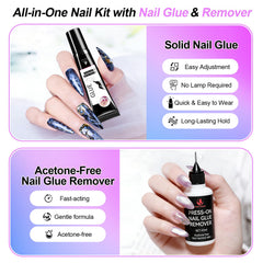 MAGIC ARMOR mini glue tube close-up illustrating portable design and precise control