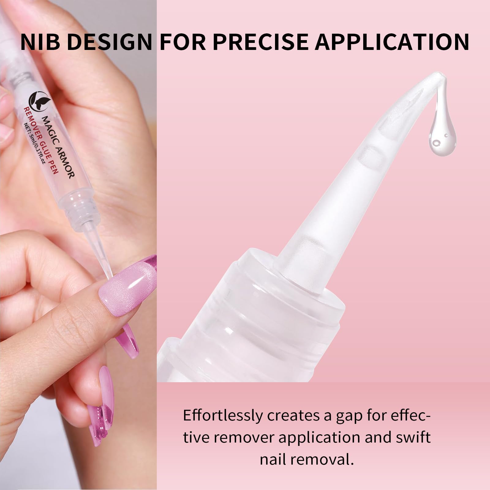 MAGIC ARMOR semi-solid gel texture reducing mess during application