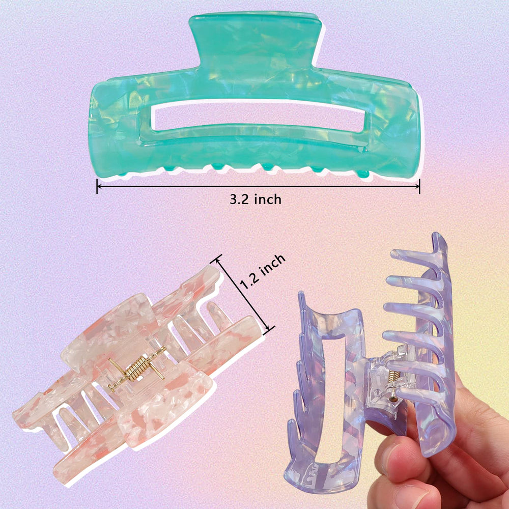 Magicsky clip securing a half-up hairstyle offering quick, neat hold