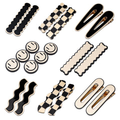 Magicsky front packaging showing 16 black and white clips, clean minimalist benefit