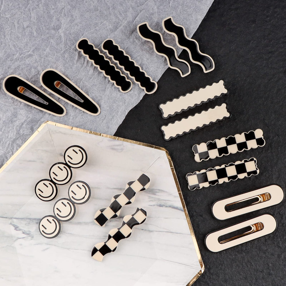 Magicsky clips used in half-up hairstyle, crease-free styling benefit