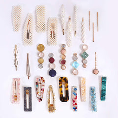 Magicsky lifestyle model wearing mixed clips for polished everyday looks
