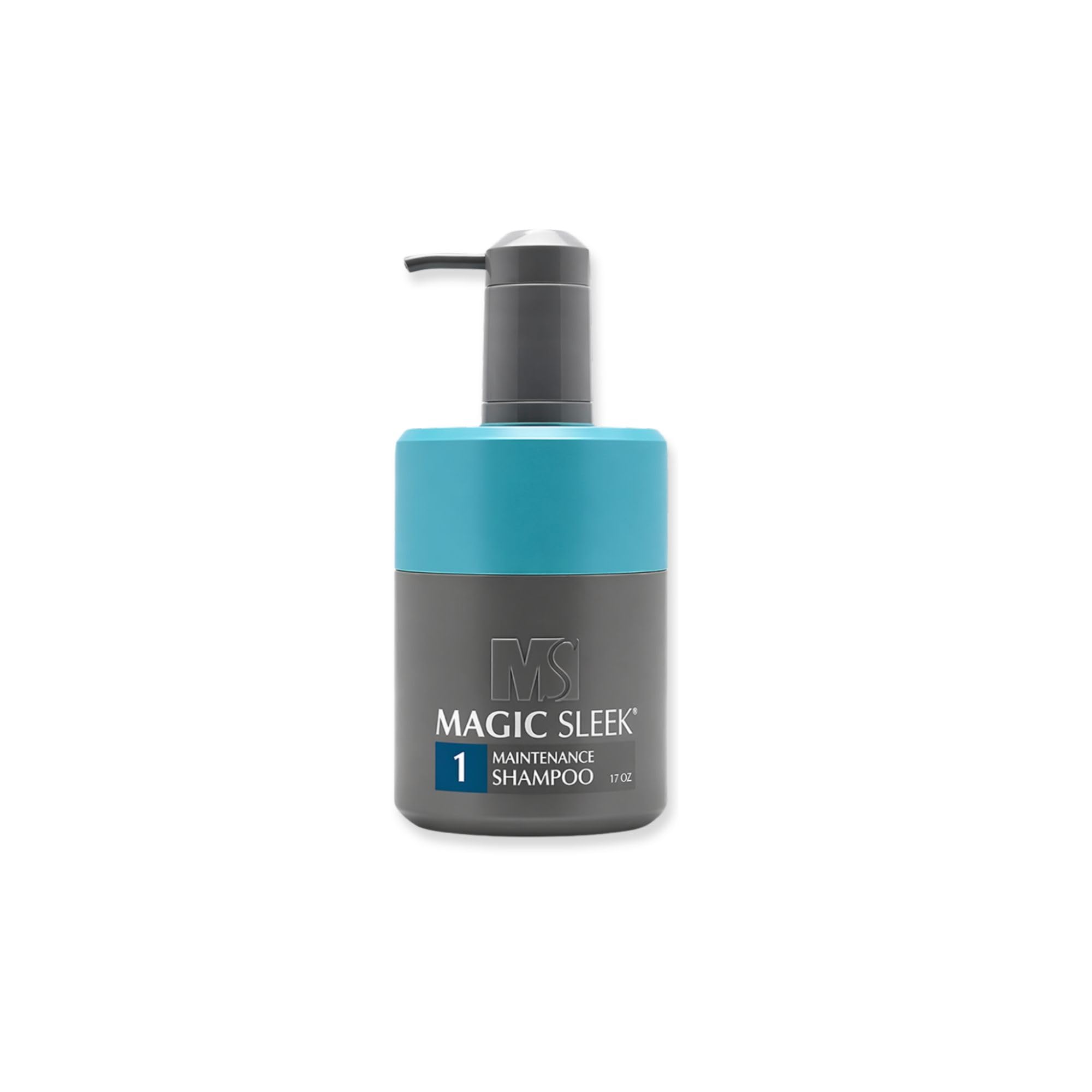 MagicSleek front bottle shot showing product and easy dispensing benefit
