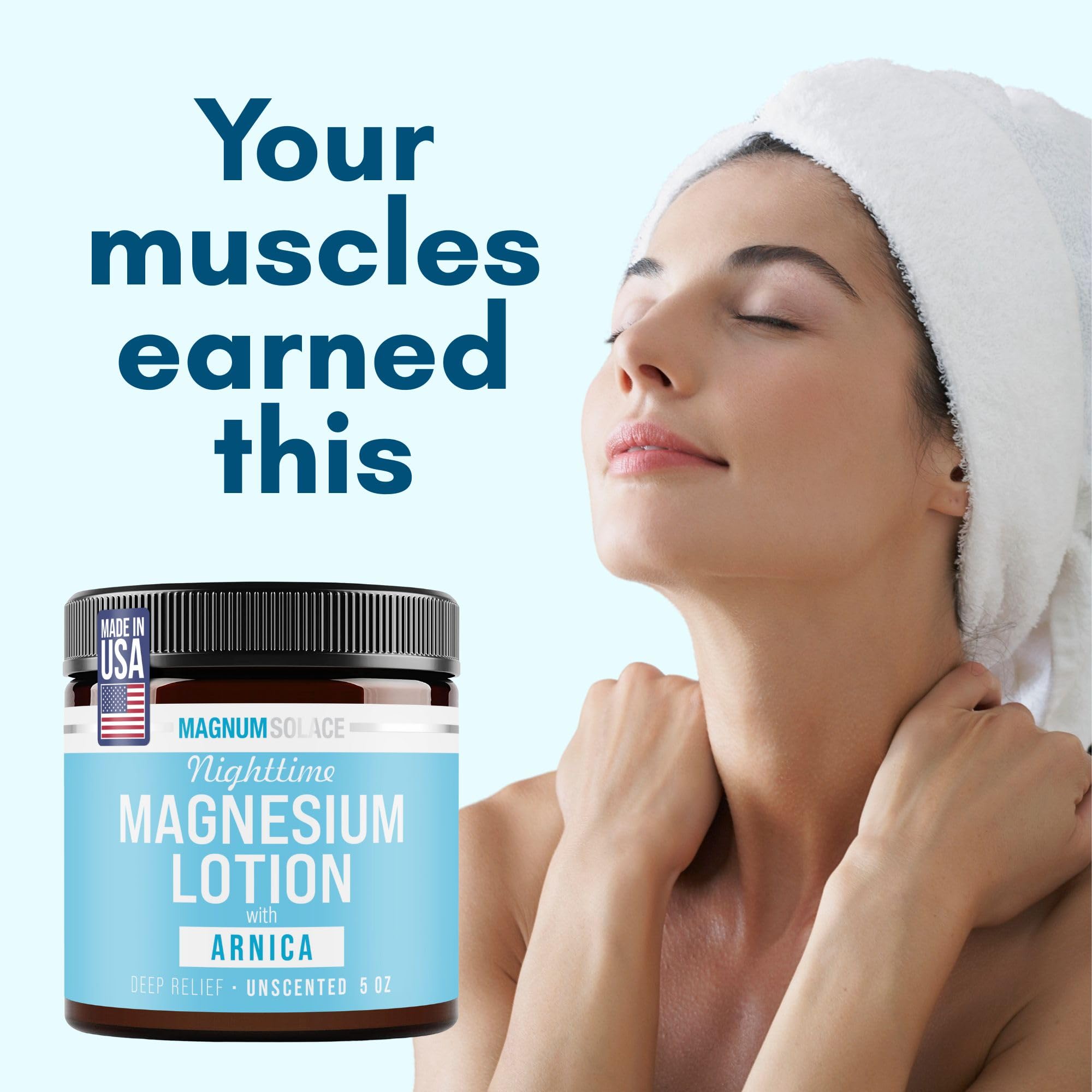 Magnum Solace used in a child's bedroom routine promoting restful evenings