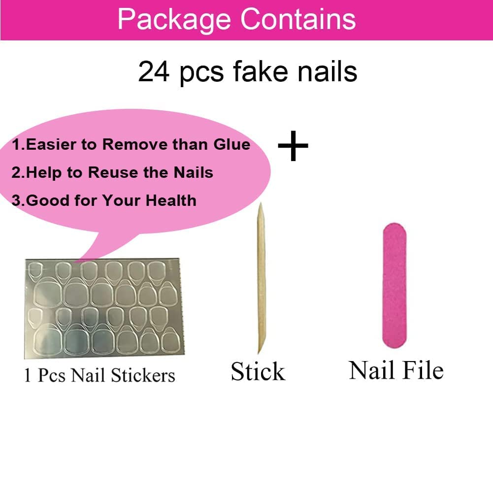 Magrace accessories included file, stick, and jelly stickers for reuse benefit