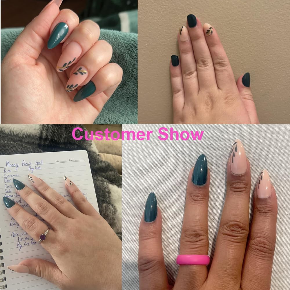 Magrace press-on nails worn on hand showing instant manicure benefit