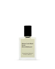 Maison Louis Marie bottle front view showing elegant design and portability benefit