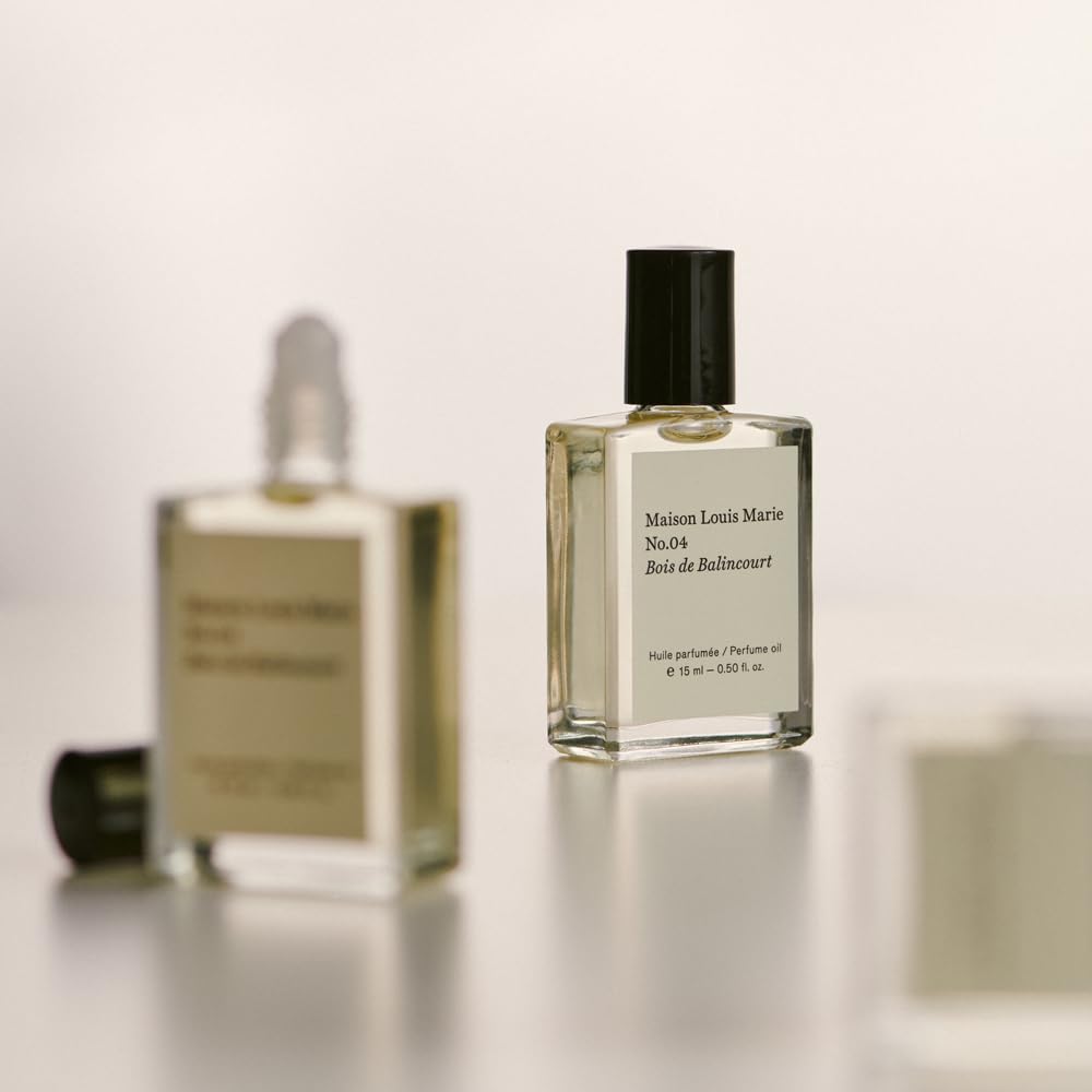 Maison Louis Marie bottle in hand lifestyle image showing discreet, personal use benefit