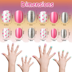 Maitys open box revealing 24 tips per box for abundant nail options