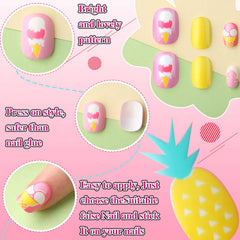Maitys close-up of unicorn and pineapple patterns highlighting playful colorful detail