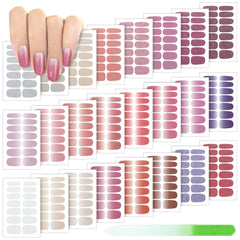 Maitys front packaging showing 24-sheet kit and nail file, clear kit benefit