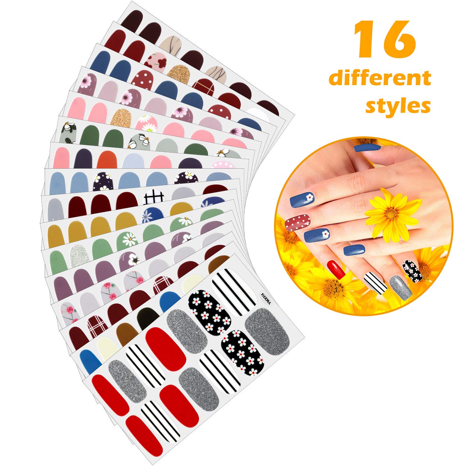 Maitys glass file detail for smoothing nail edges and improving sticker adhesion