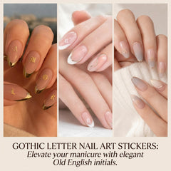 Maitys holographic gold decal detail highlighting shimmer and eye-catching shine