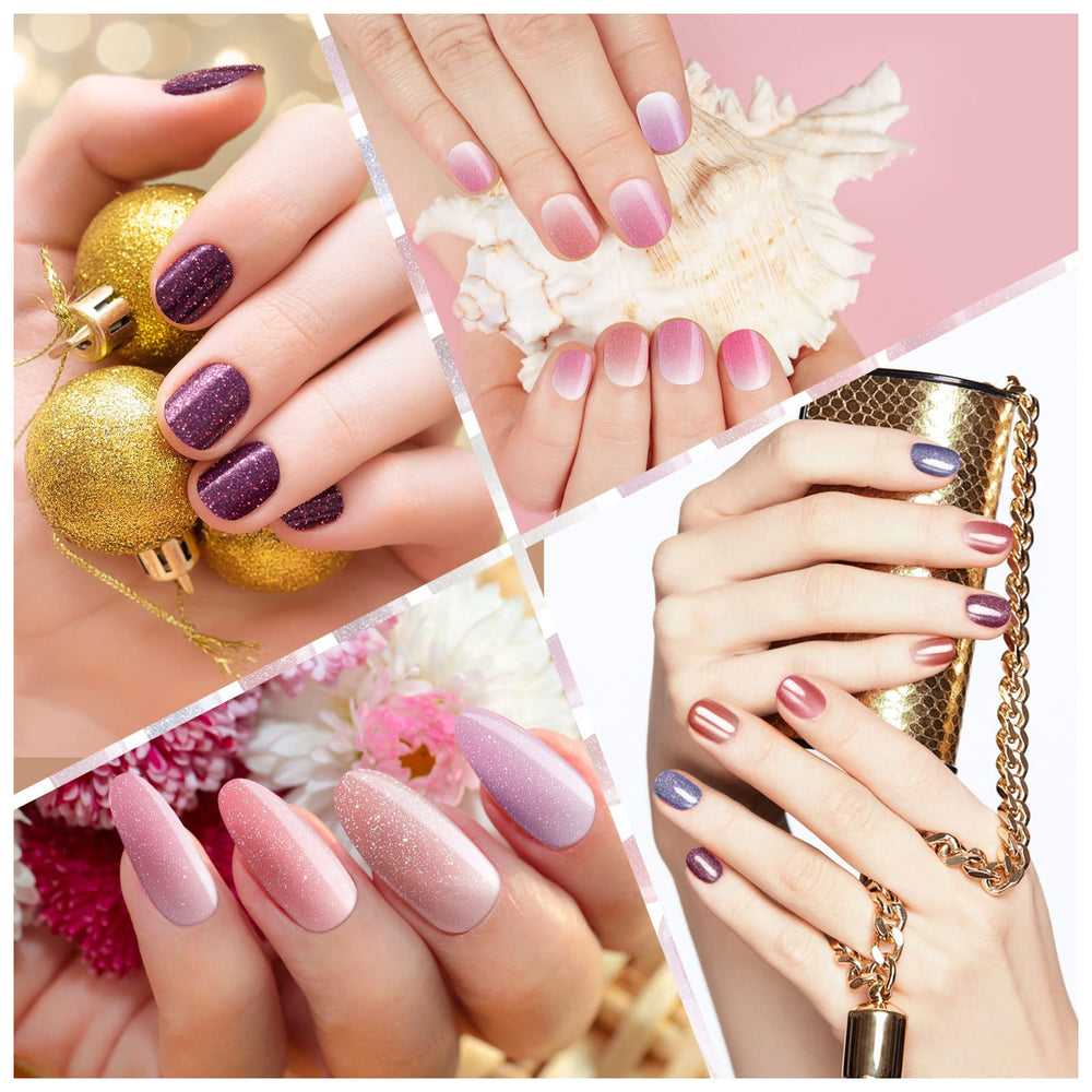 Maitys in-use application on hand demonstrating easy DIY quick manicure