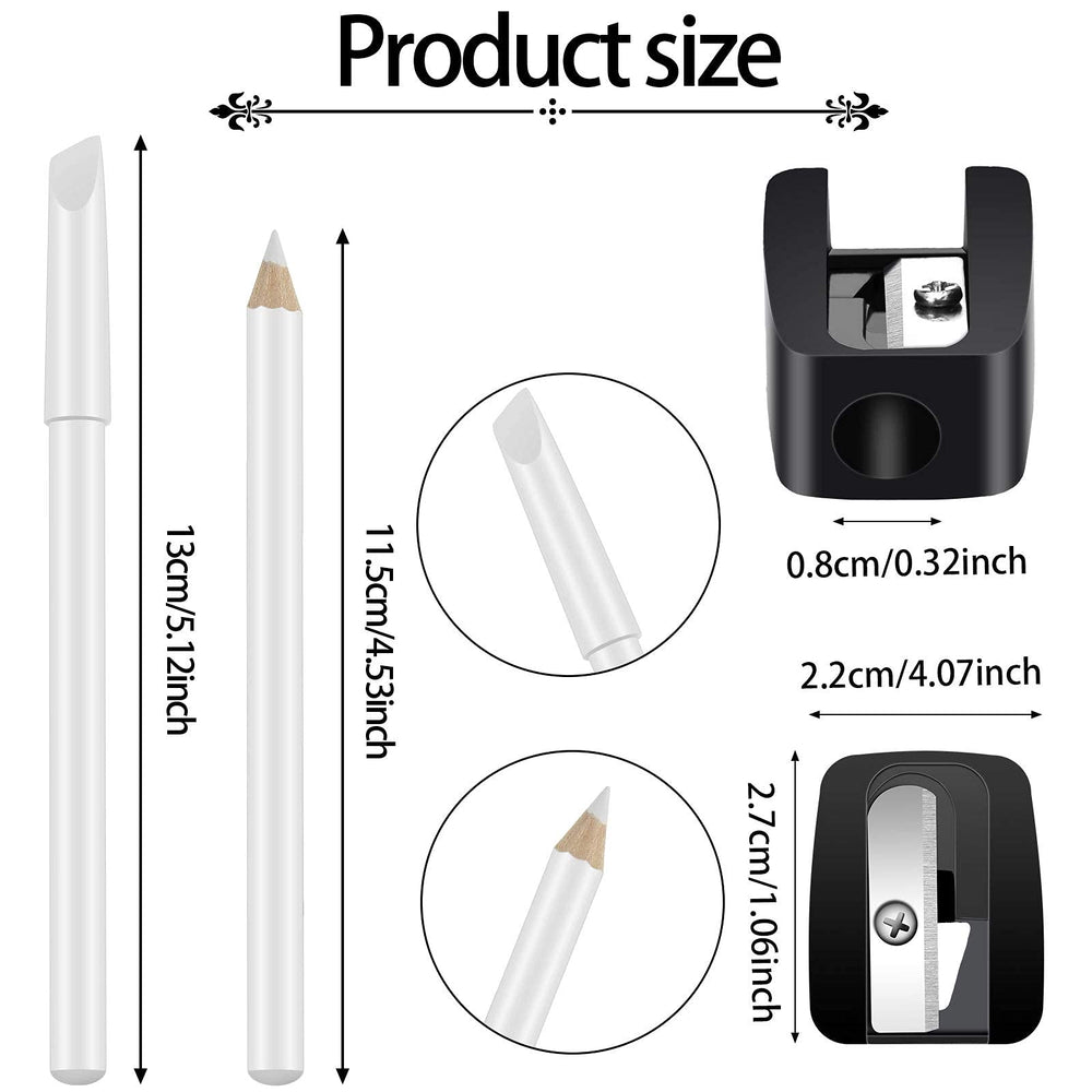 Maitys pencil tip close-up showing creamy white core and precise application