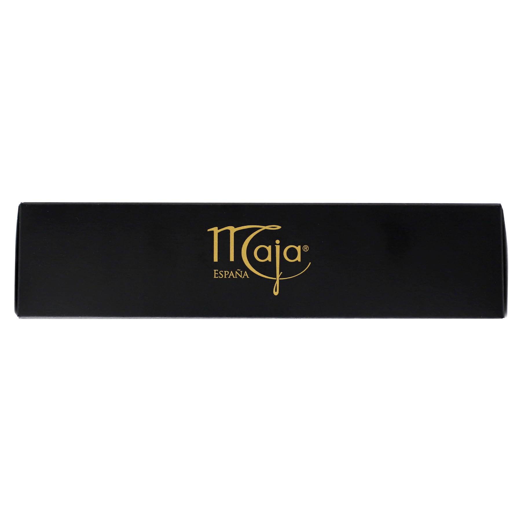 Maja soap beside ruler to show 3.1 oz size and easy travel-friendly scale
