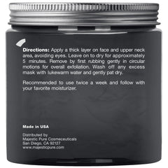 Majestic Pure being applied to model's cheek demonstrating smooth spread and calming lavender