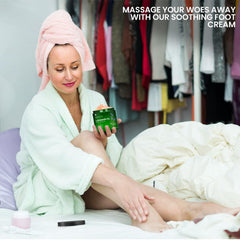 Majestic Pure cream on palm demonstrating easy application and absorption