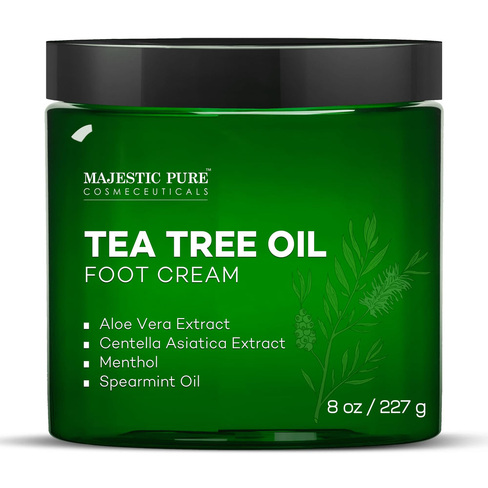 Majestic Pure jar front view showing label and 8 oz size for clear identification