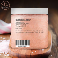 Majestic Pure tub next to coin showing 10 oz size scale
