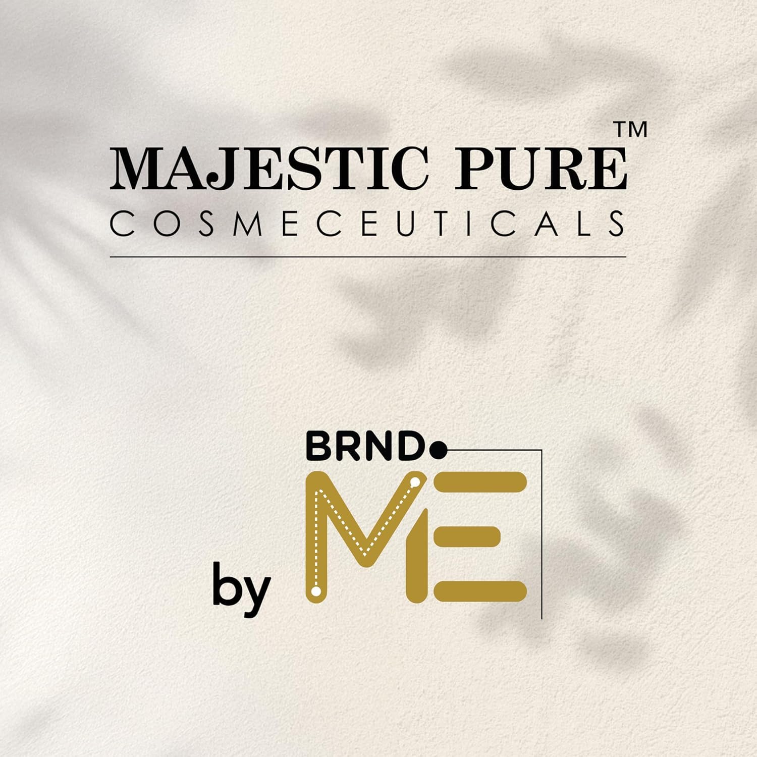 Majestic Pure 3.4 fl oz next to common item showing travel-friendly size