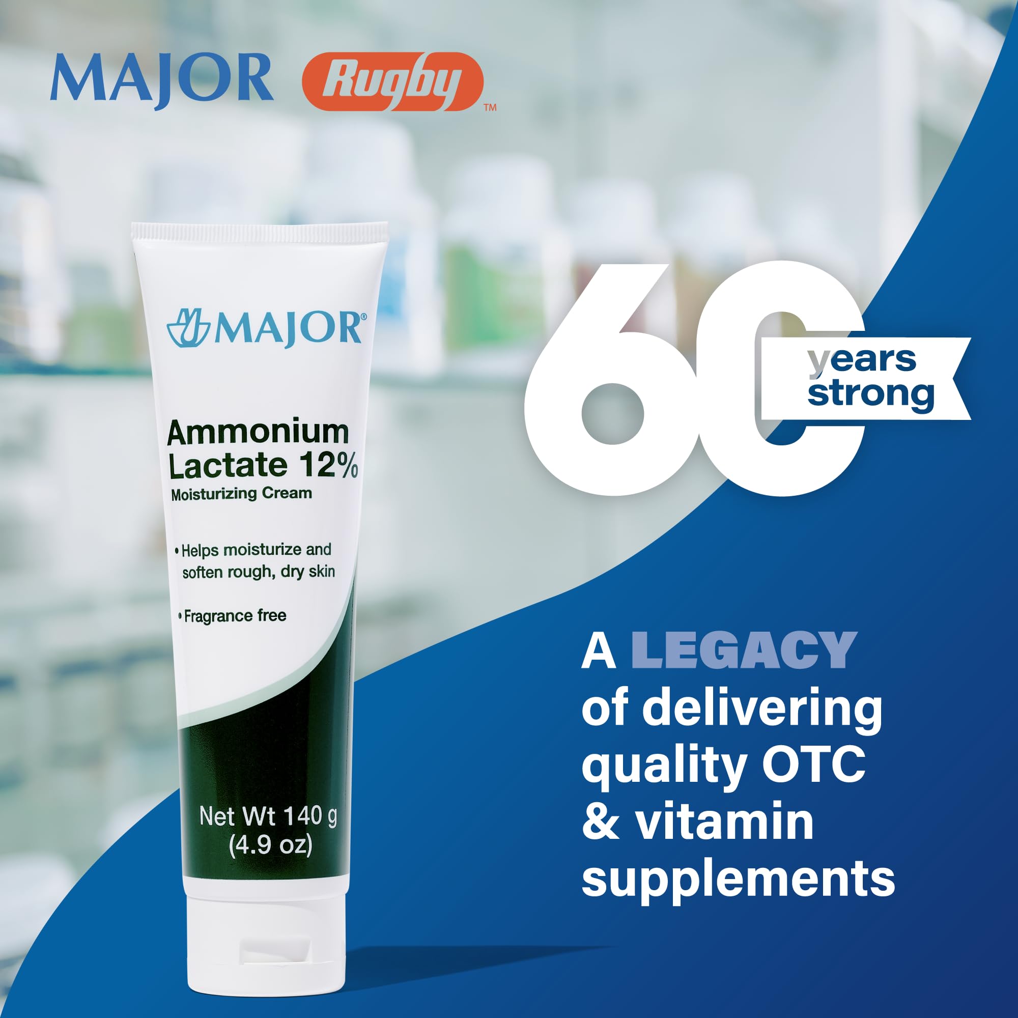 MAJOR tube on bathroom shelf suggesting daily skincare routine convenience