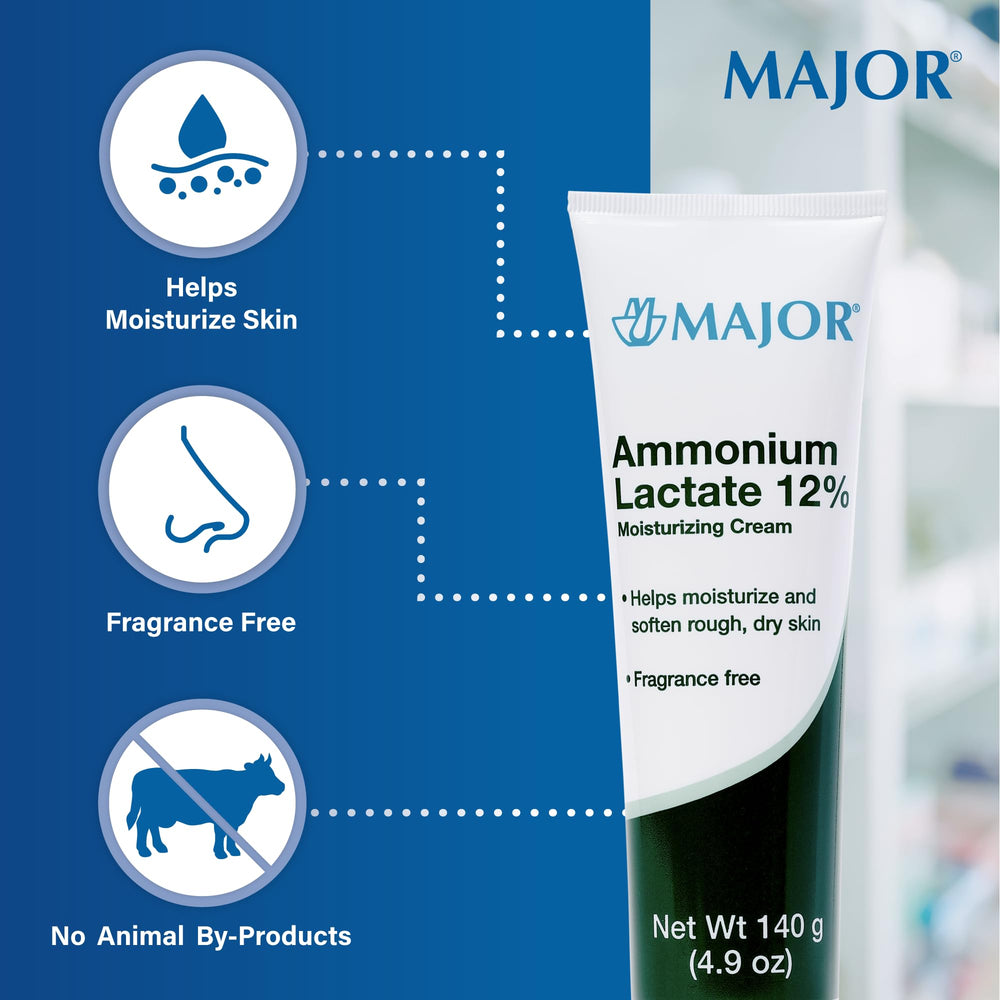 MAJOR cream texture close-up demonstrating rich, moisturizing consistency