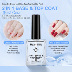 Major Dijit brush stroke detail displaying smooth application and streak-free coverage