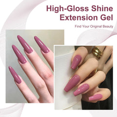 Major Dijit nail swatch on hand displaying finished manicure benefit: vibrant summer color