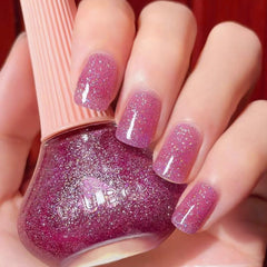 Major Dijit front bottle violetred showing glossy finish and color payoff