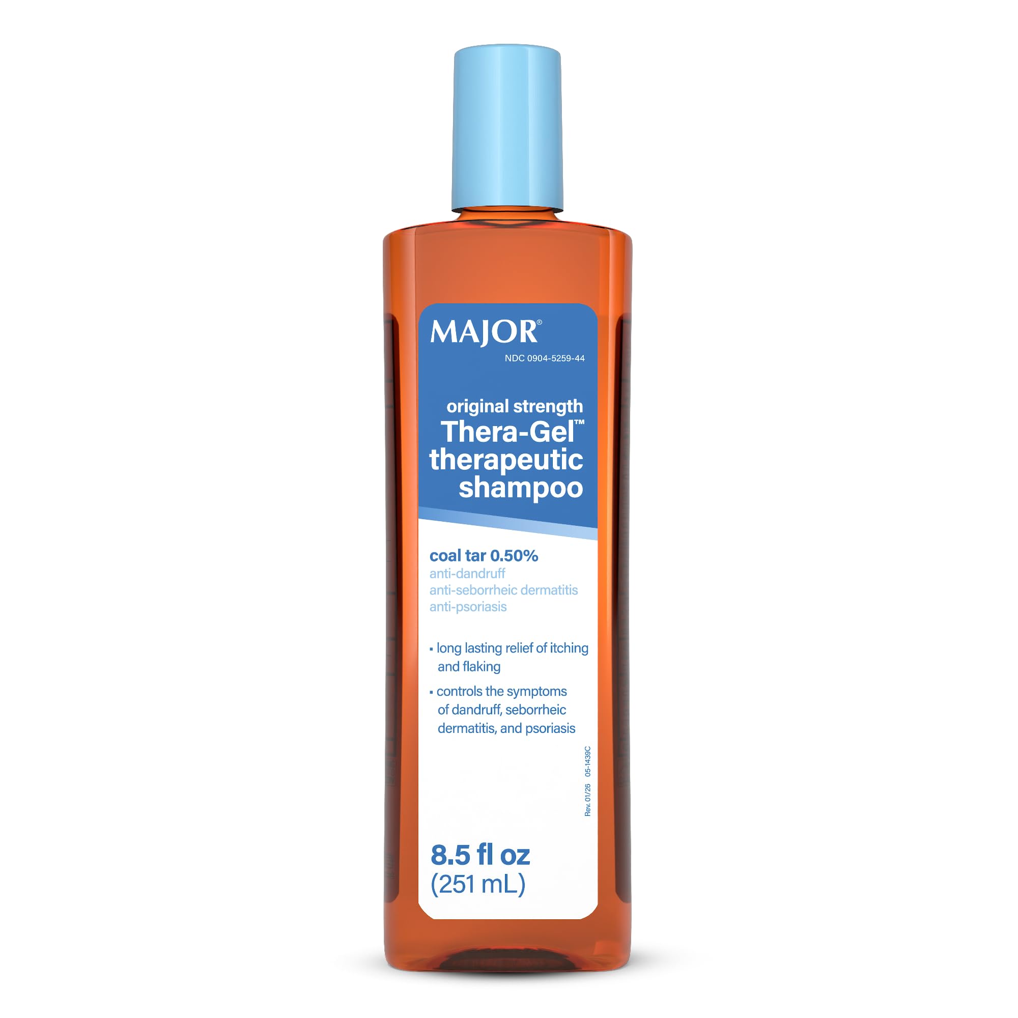 Major Thera-Gel front label showing product name and strength for clear identification and confidence