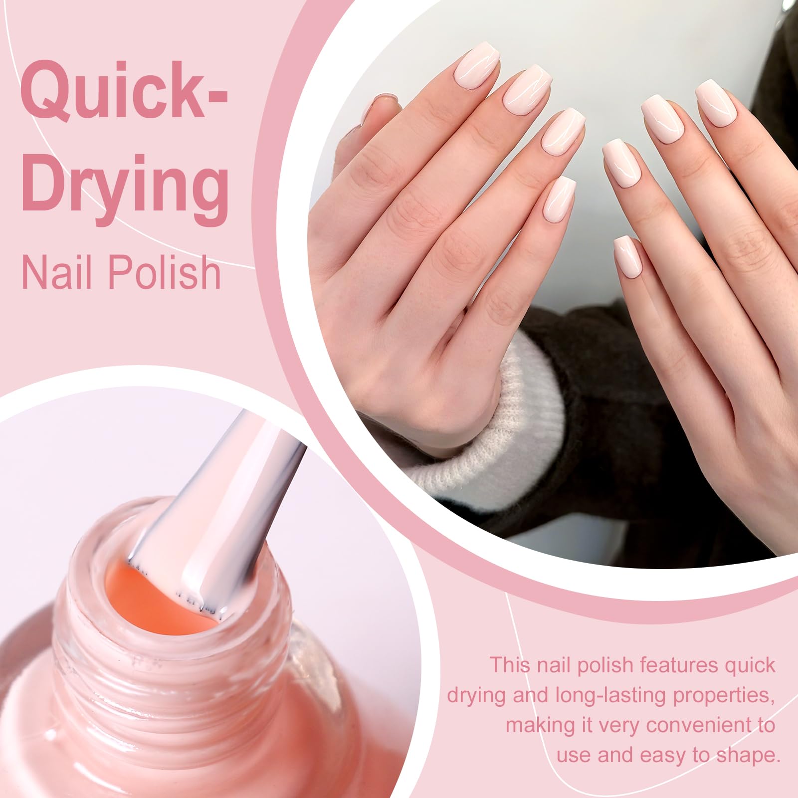 Major Dijit polish being applied during at-home manicure for quick-dry benefit