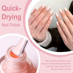 Major Dijit polish being applied during at-home manicure for quick-dry benefit