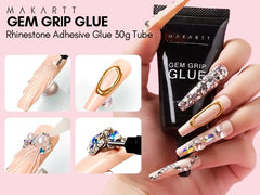 Makartt needle-tip application placing small rhinestone precisely for neat designs