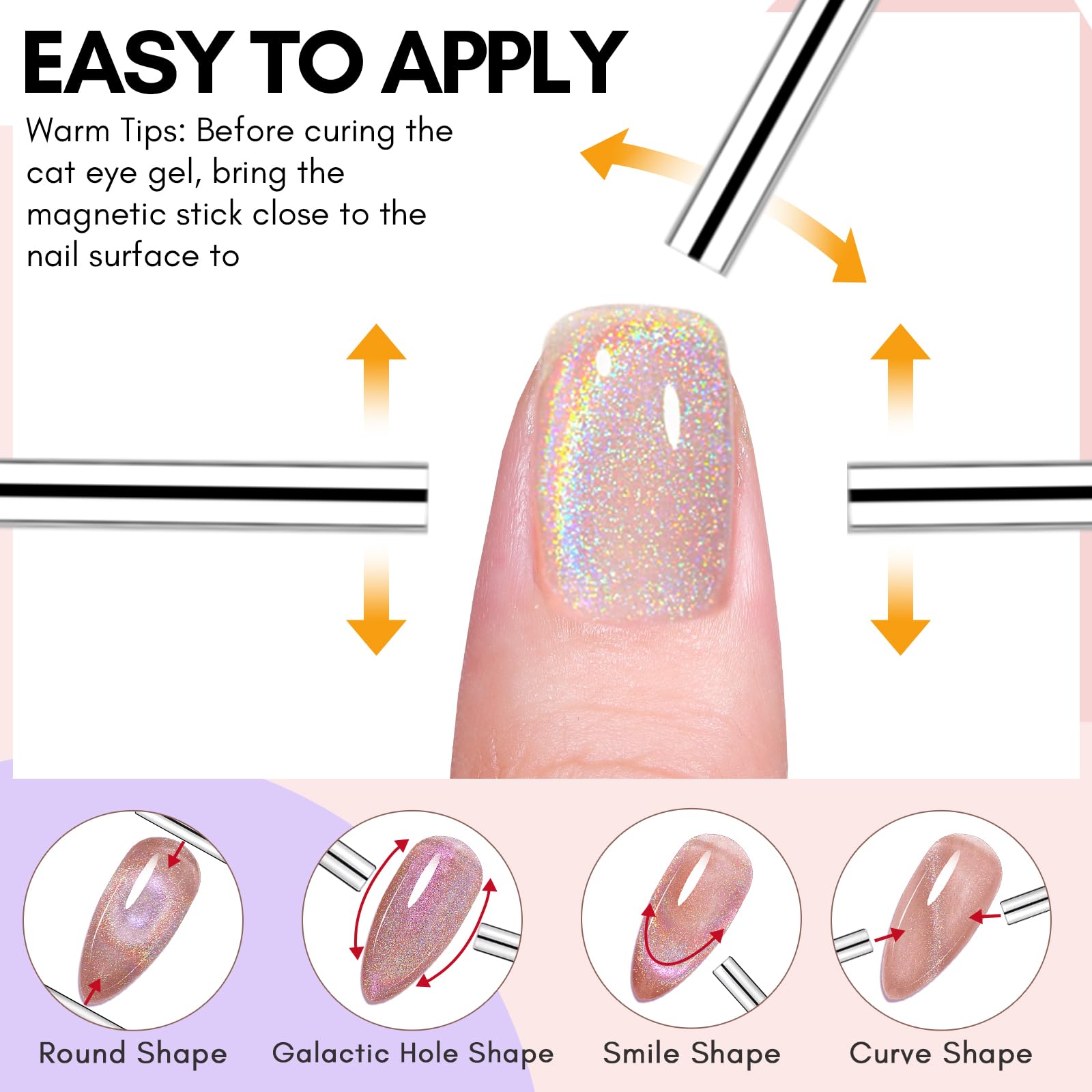 Makartt step-by-step application demonstrating easy magnet technique benefit