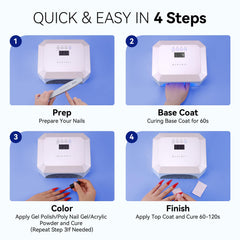 Makartt Aurora on a salon table with manicure kit showing professional-ready styling