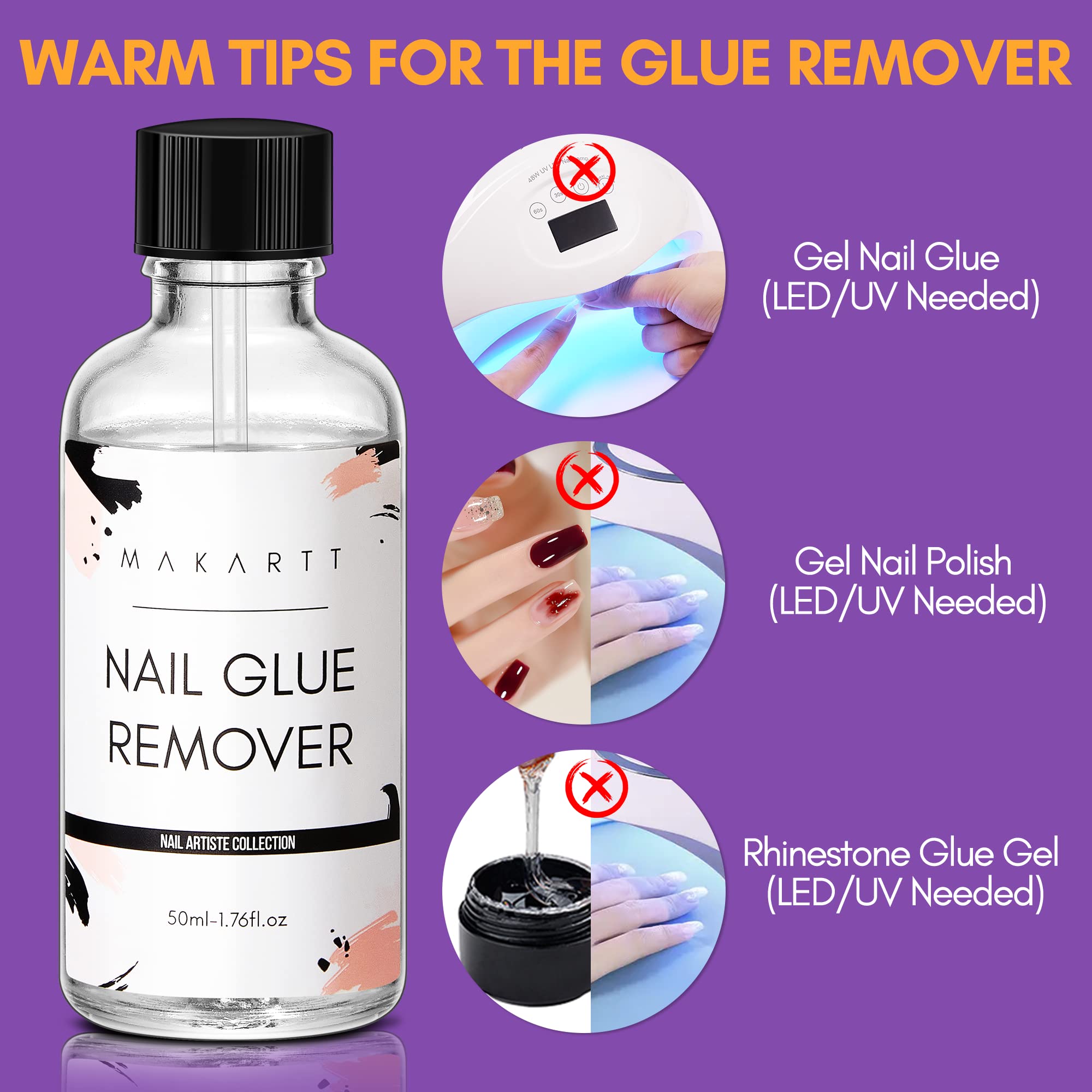 Makartt bottle size beside ruler clarifies 50ML capacity