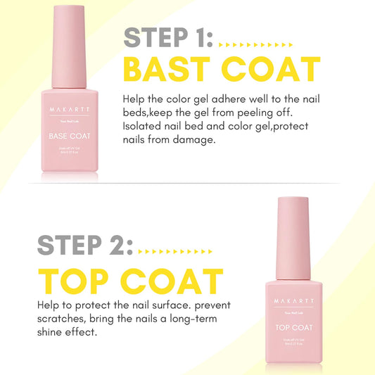 Makartt bottle close-up label highlighting clear formula benefit