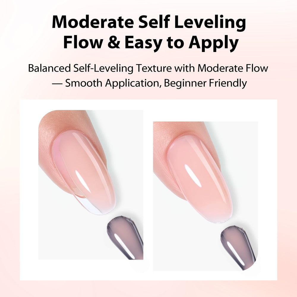 Makartt brush applicator spreading gel for precise, low-mess application