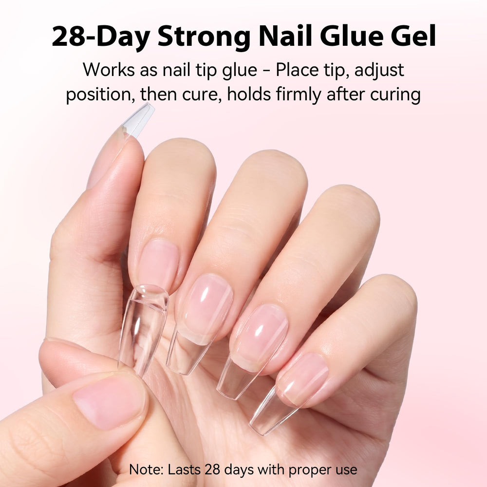 Makartt cured nail apex illustrating natural C-curve and professional finish benefit