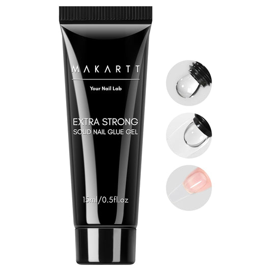 Makartt clear tube front view showing easy, mess-free application