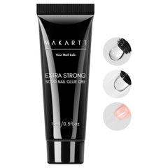 Makartt clear tube front view showing easy, mess-free application