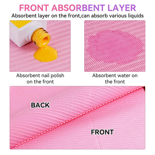 Makartt close-up of 3-ply texture highlighting fast absorption