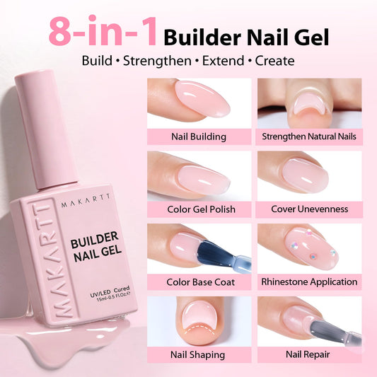 Makartt brush detail showing gel texture for easy shaping benefit