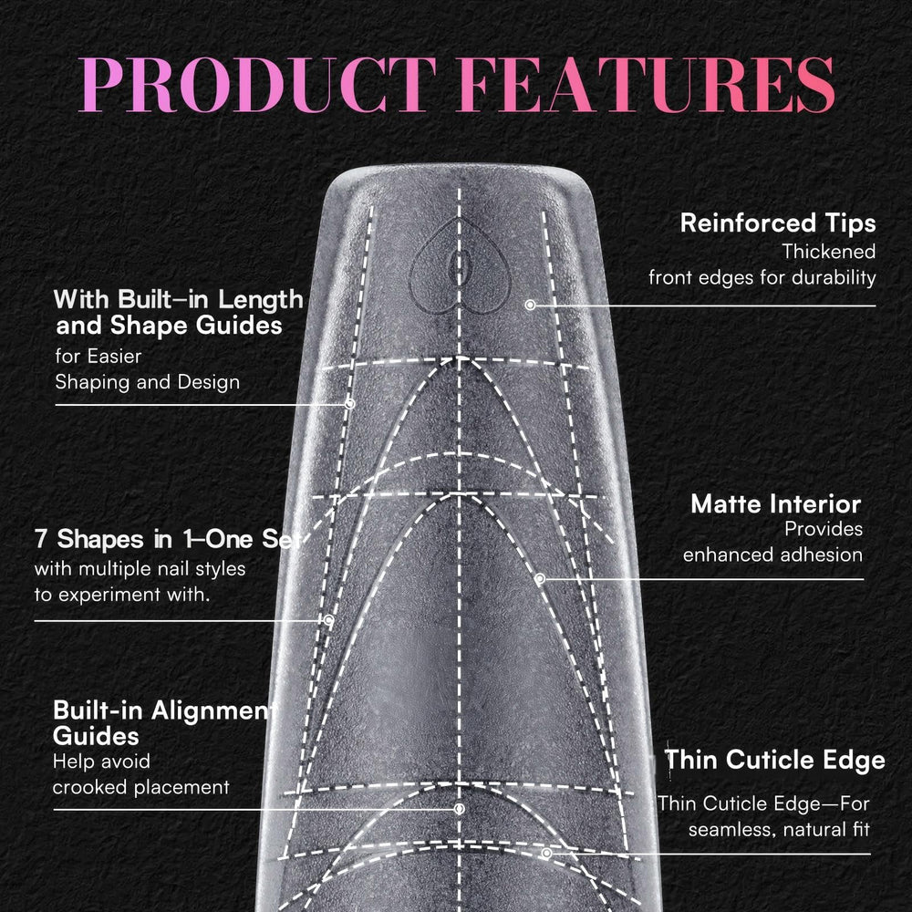 Makartt close-up of sculpted length guides for easier symmetrical shaping