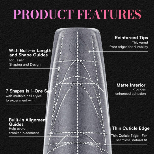 Makartt close-up of sculpted length guides for easier symmetrical shaping