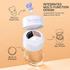 Makartt ColorPot open showing clear stamper and silicone head for precise placement