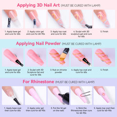makartt complete kit staged on table ideal for DIY nail sessions