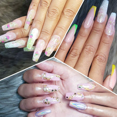 Cured Makartt nail overlay closeup showing strong glossy finish