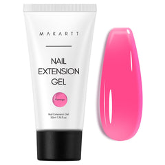 Makartt jar front view showing dark hot pink gel and branding benefit: vibrant color